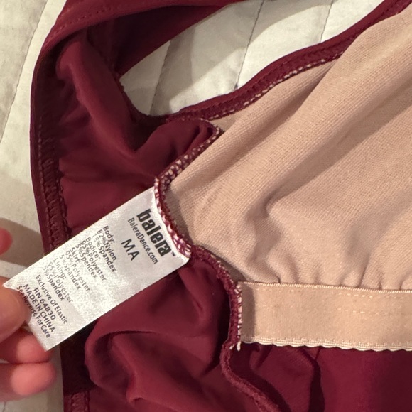 Balera Wine Red Sleeveless Mini Dress - Picture 4 of 6